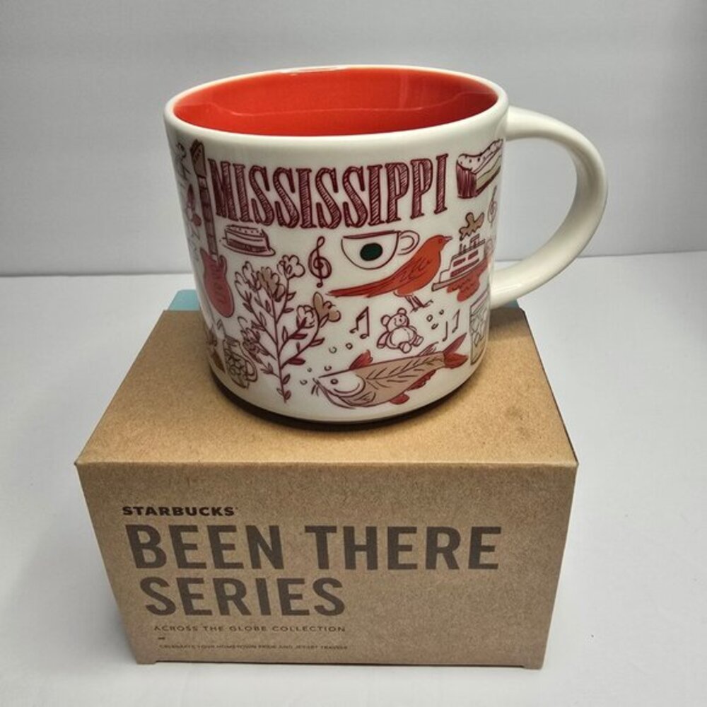 Starbucks Mug 2019 Been There Series MISSISSIPPI, 14oz, New in Original Box
